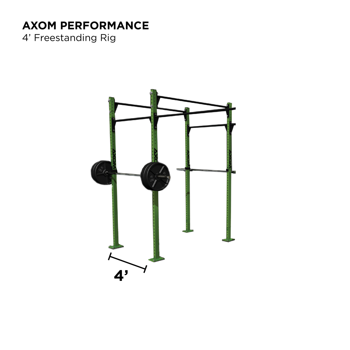 Free standing crossfit rig hot sale